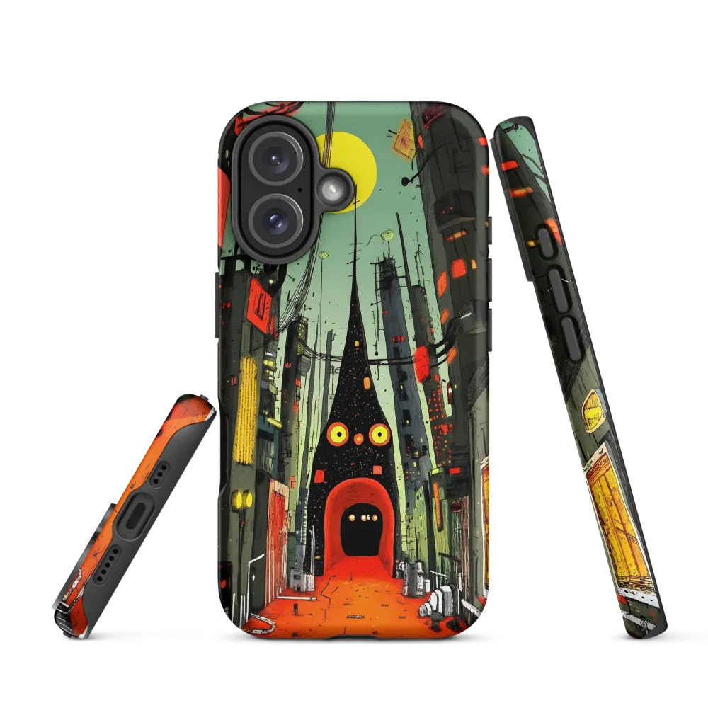 The Enigmatic Cityscape | Phone Case |  16 | Tough Case | Matte