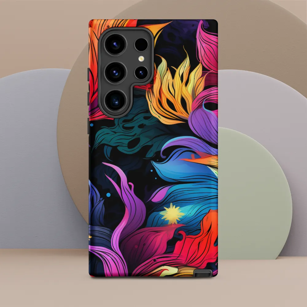 Floral Symphony | Phone Case |  S24 Ultra | Tough Case | Matte