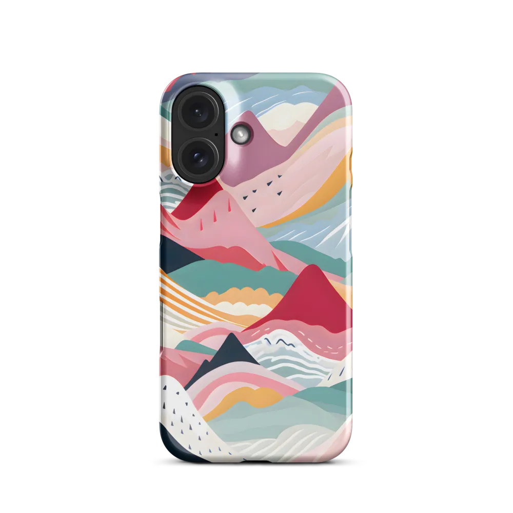 Harmonious Mountain Waves | Phone Case