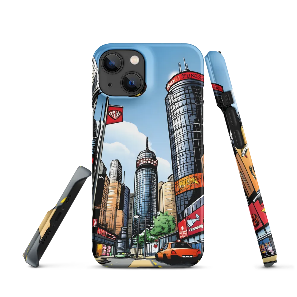 Urban Pulse: A Comic Cityscape