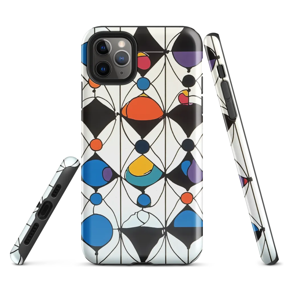 Rhythms of Color and Shape | Phone Case |  11 Pro Max | Tough Case | Glossy