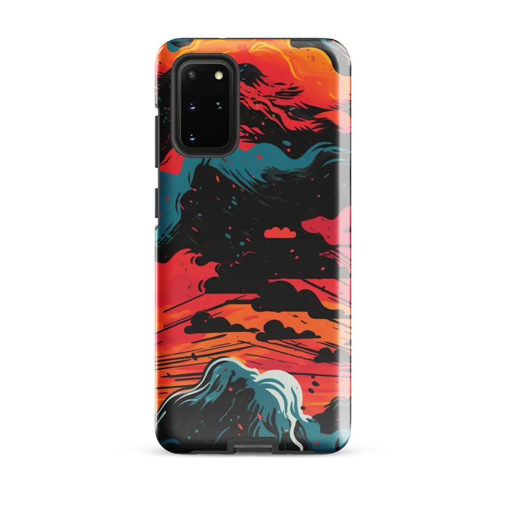 Ethereal Twilight: A Dramatic Landscape in Motion