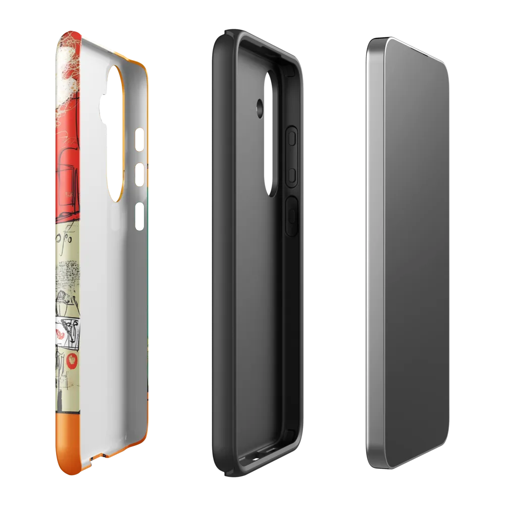 Urban Confidence | Phone Case |  S24 Plus | Tough Case | Glossy
