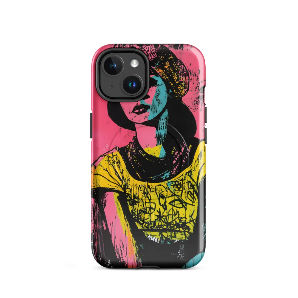 Urban Elegance: A Graffiti Portrait