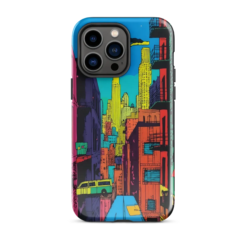 Urban Vibrance: A Pop Art Cityscape