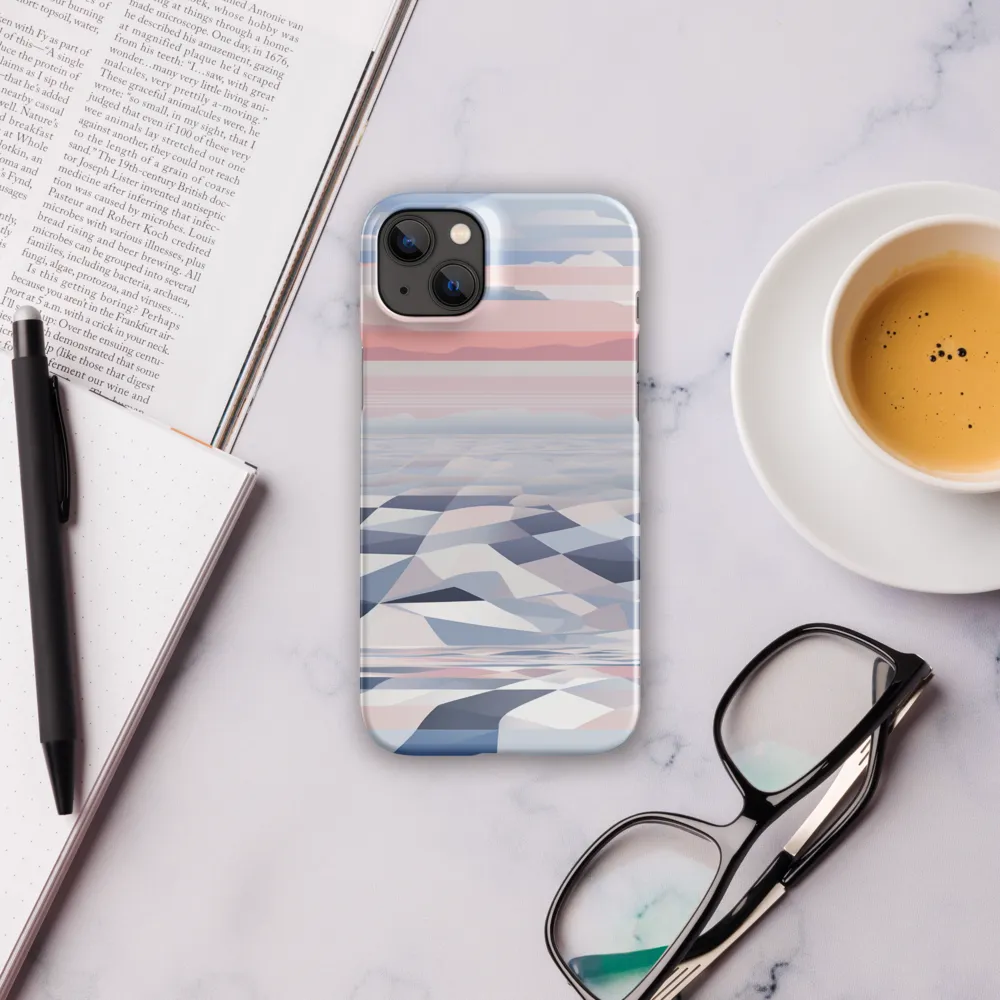Serenity in Abstraction | Phone Case |  14 Plus | Snap Case | Glossy