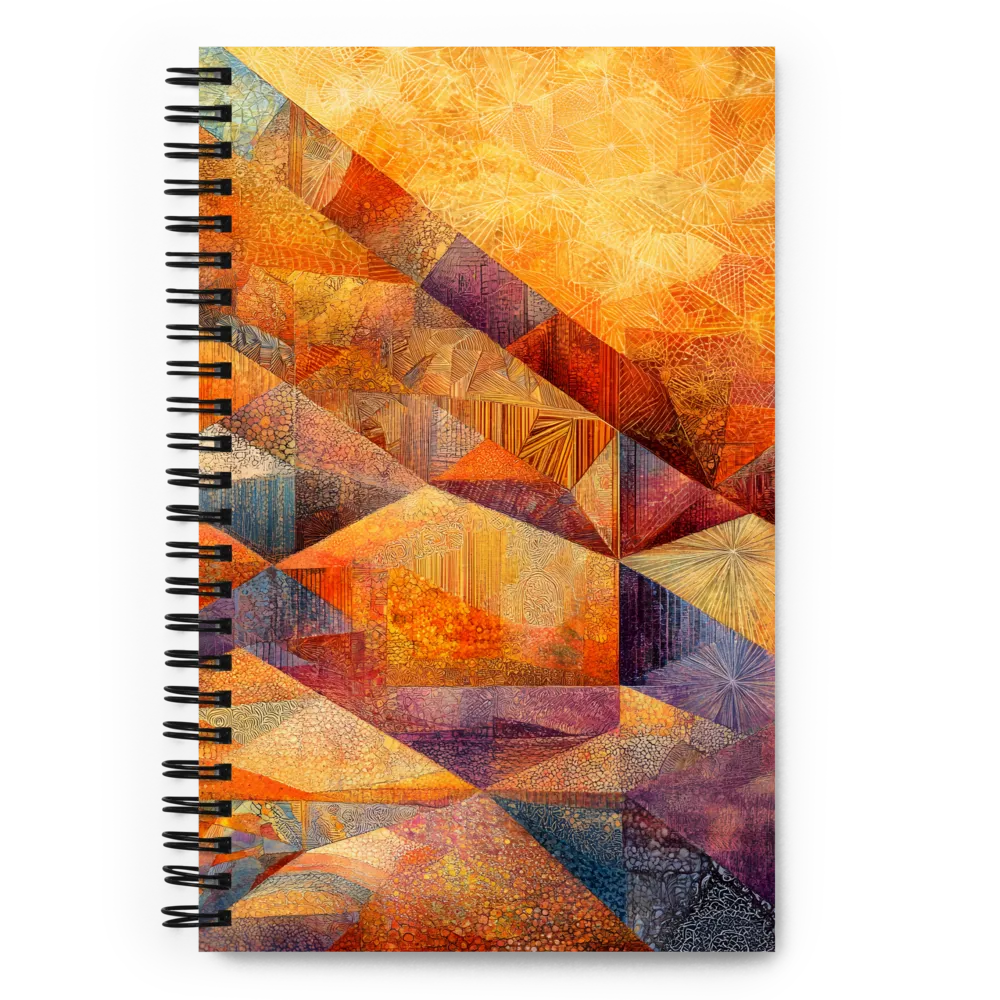 Symphony of Geometry | Spiral Notebook