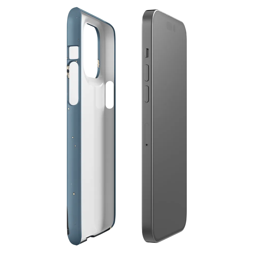 Floral Serenity: A Portrait of Tranquility | Phone Case |  14 Pro Max | Snap Case | Matte