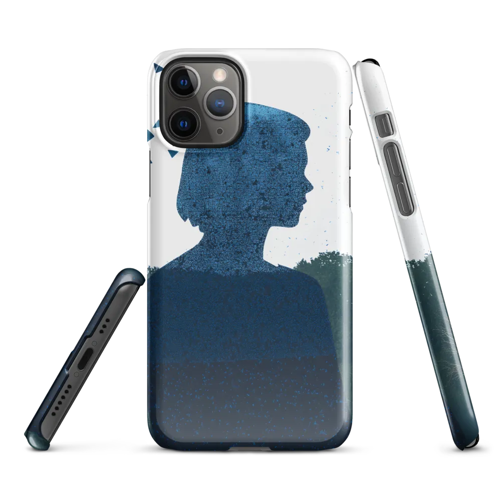 Blue Contemplation | Phone Case |  11 Pro | Snap Case | Glossy