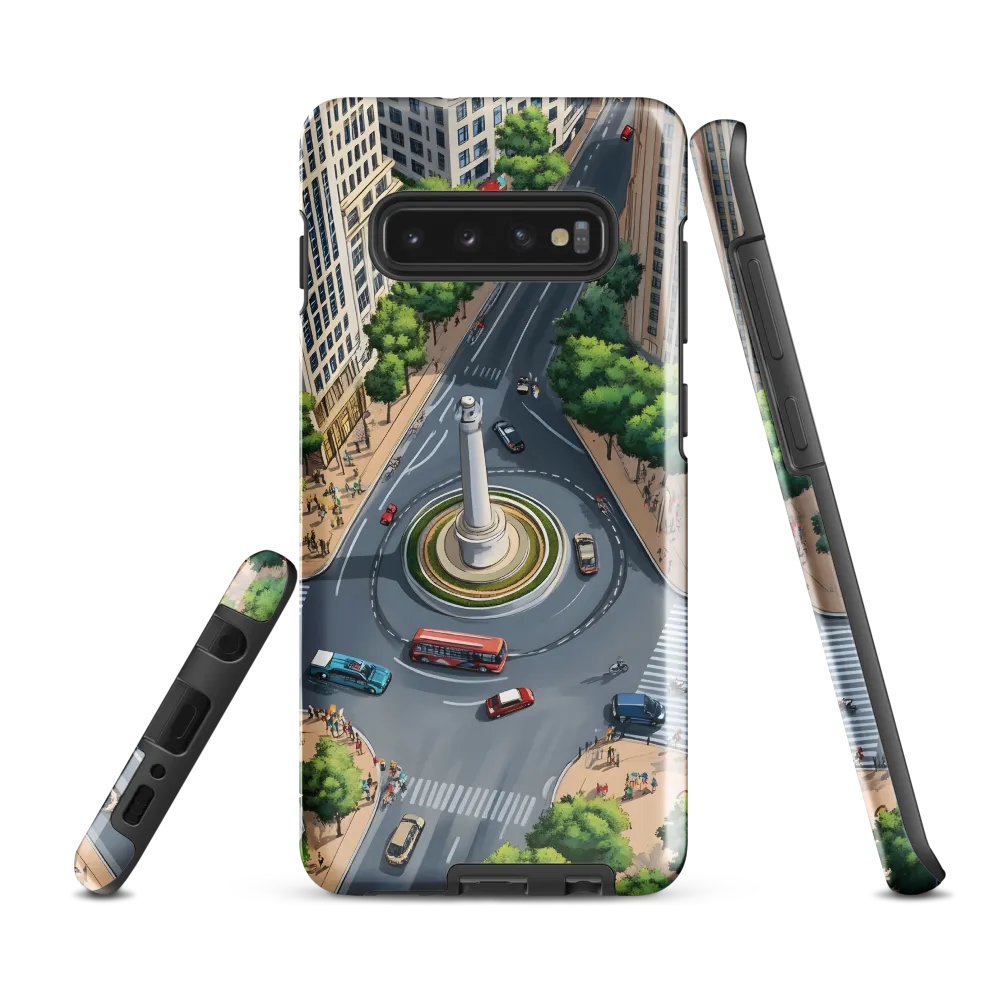 Urban Harmony: A City in Motion | Phone Case |  S10 Plus | Tough Case | Glossy