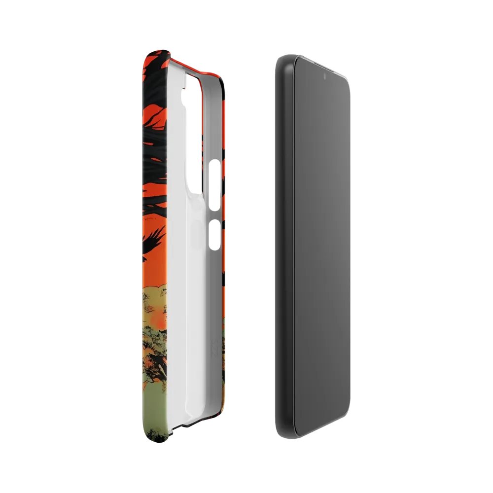 Whispers of Shadows | Phone Case |  S22 | Snap Case | Matte
