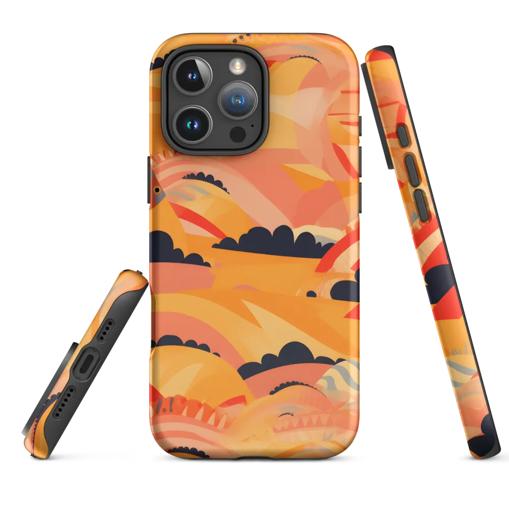 Whispers of the Abstract Horizon | Phone Case |  16 Pro Max | Tough Case | Matte