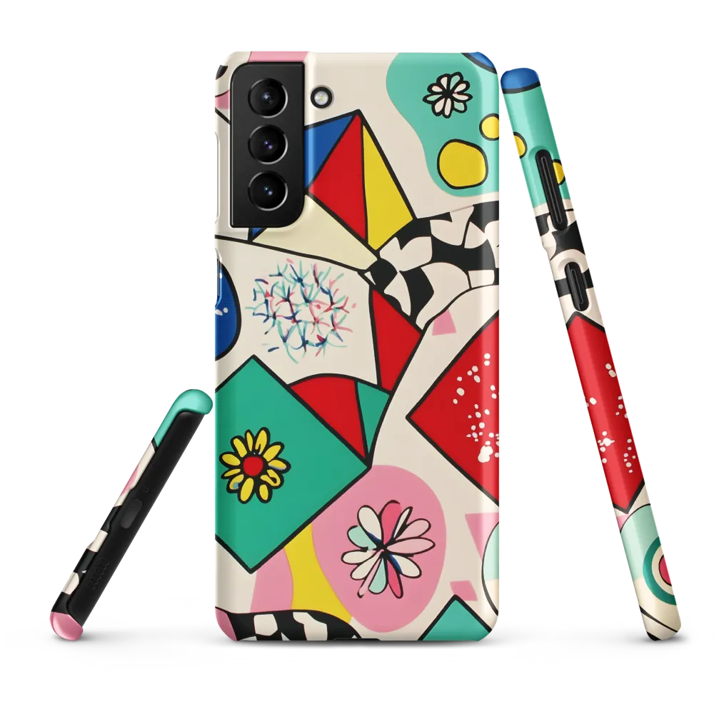 Joyful Geometry: A Playful Dance of Shapes and Colors