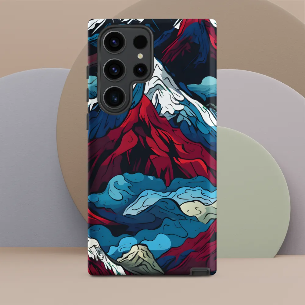 Mountain Majesty: An Abstract Voyage