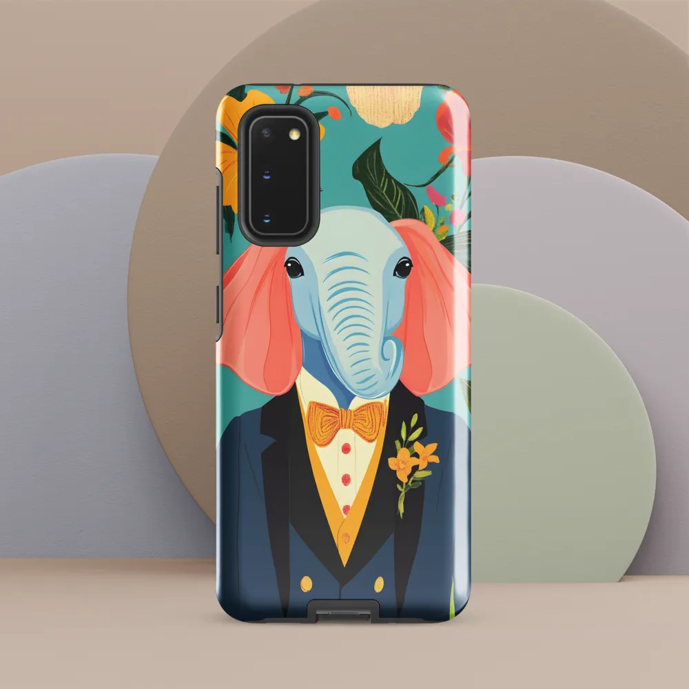 Elegance in Bloom | Phone Case |  S20 | Tough Case | Glossy
