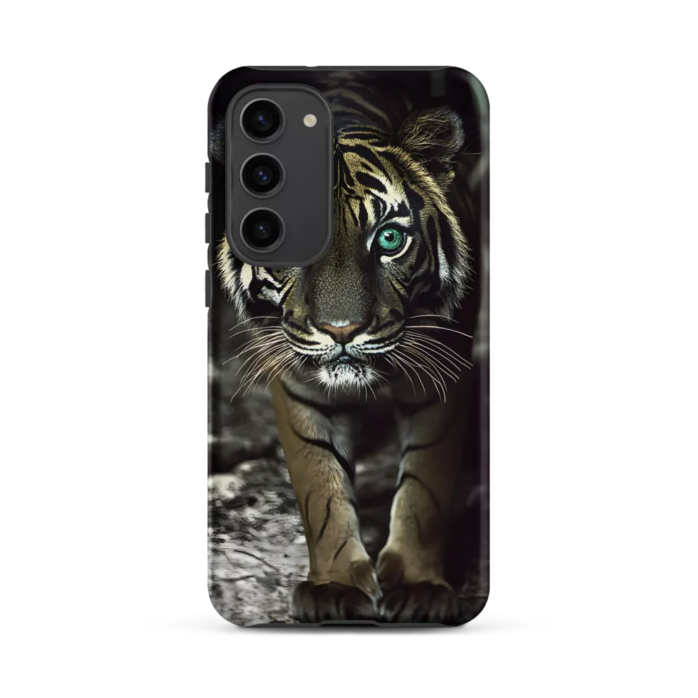 Majestic Gaze: The Tiger's Presence
