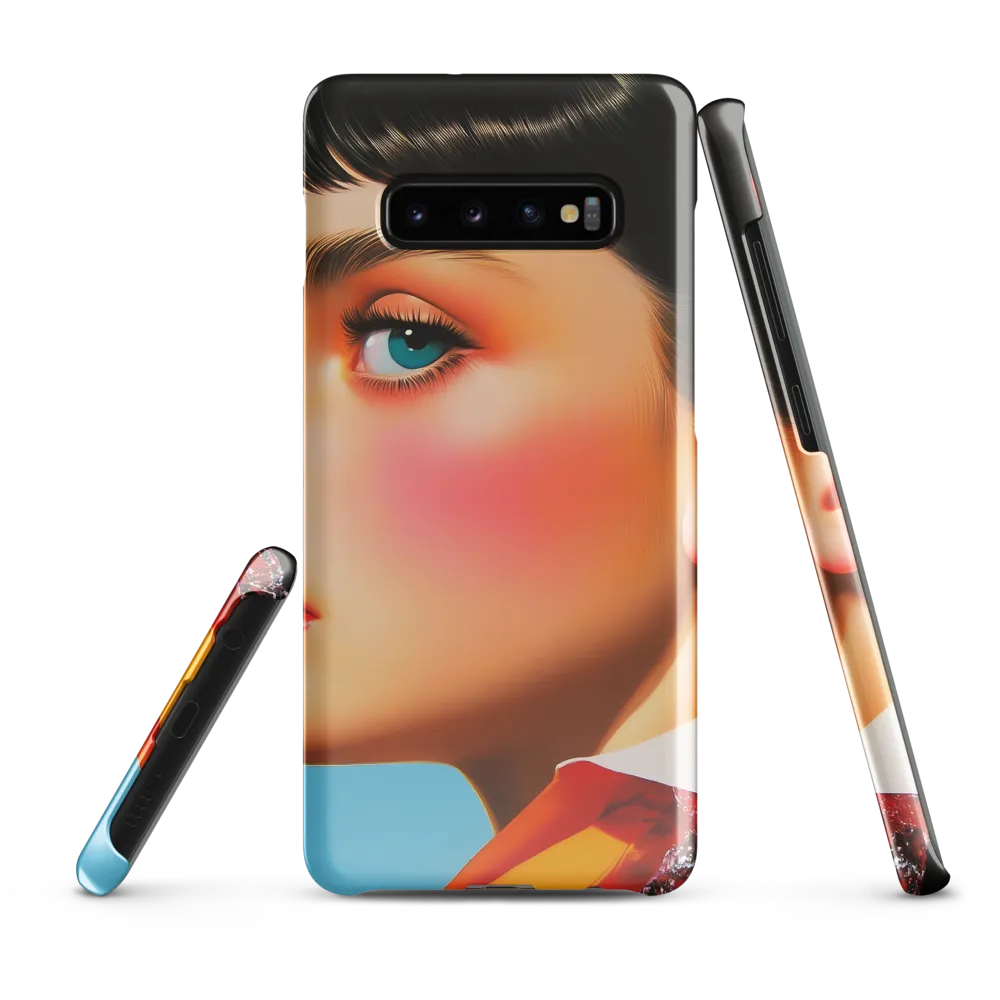 Radiant Elegance | Phone Case |  S10 Plus | Snap Case | Glossy