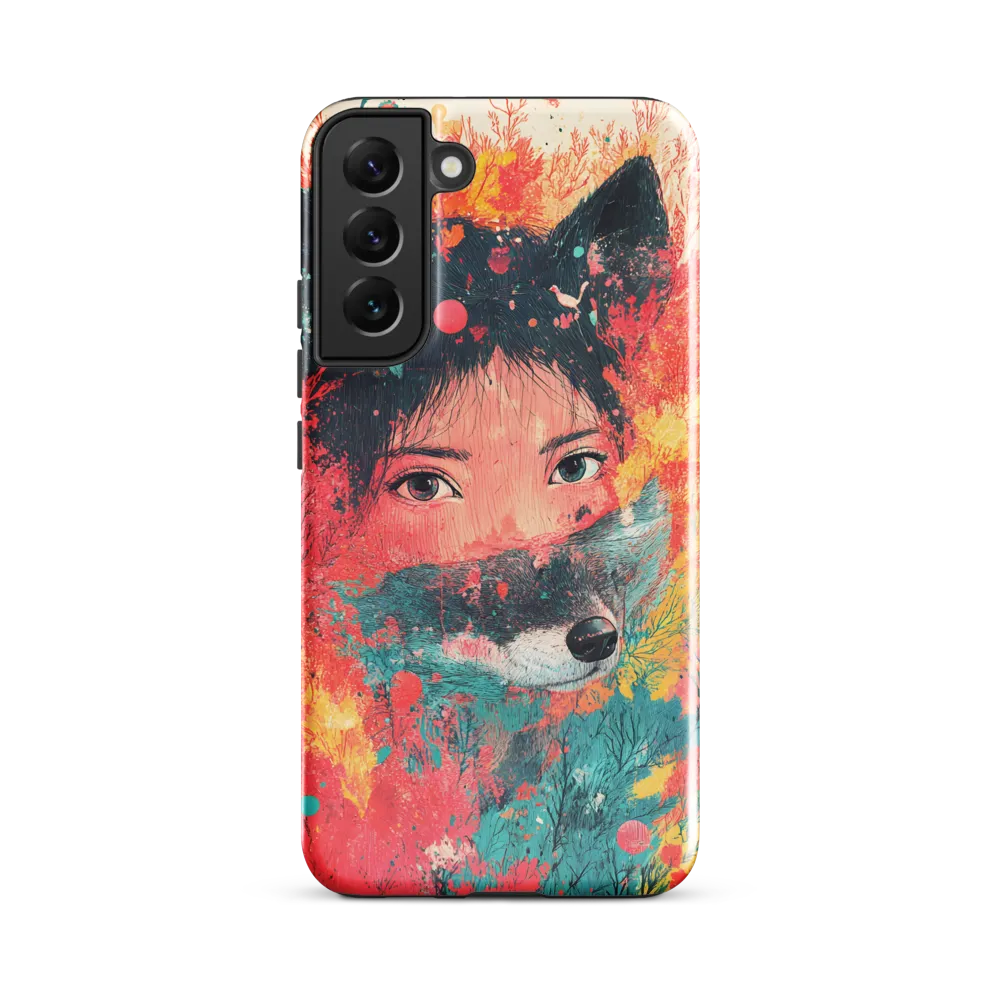 Harmony of Spirit: Girl and Wolf