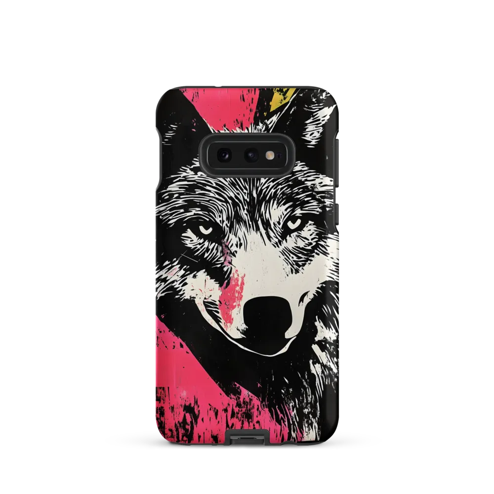 Intense Gaze of the Wolf | Phone Case |  S10e | Tough Case | Matte