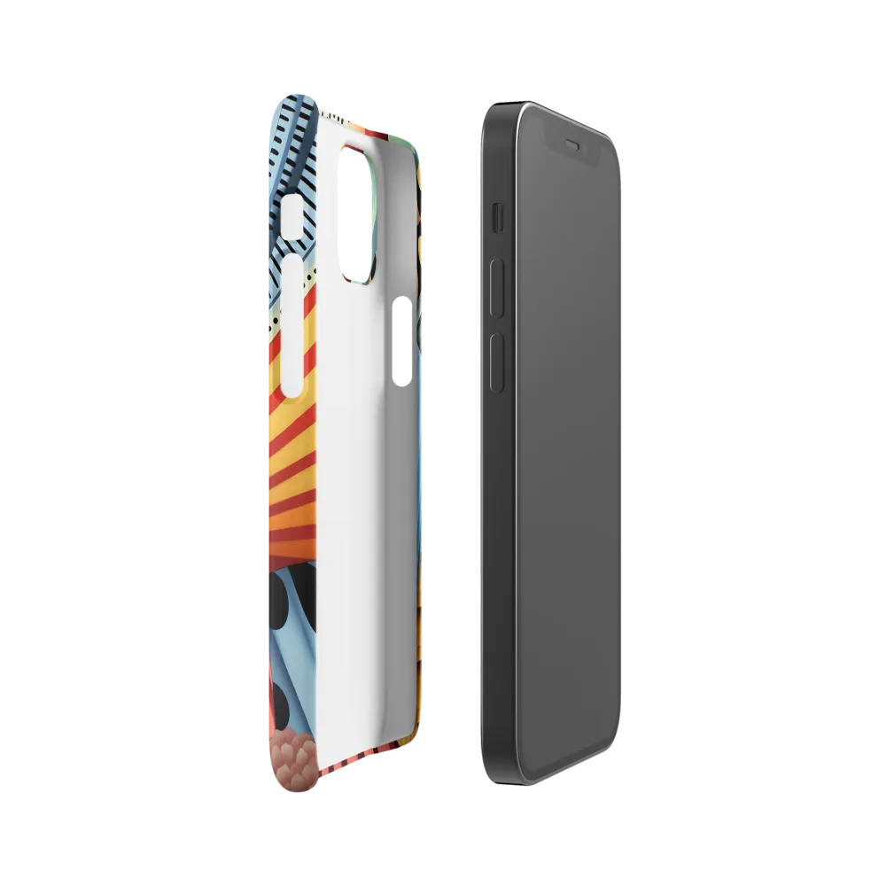 Symphony of Shapes | Phone Case |  12 Mini | Snap Case | Matte
