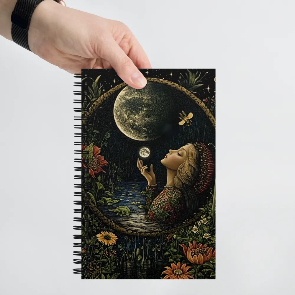 Moonlit Reverie | Spiral Notebook