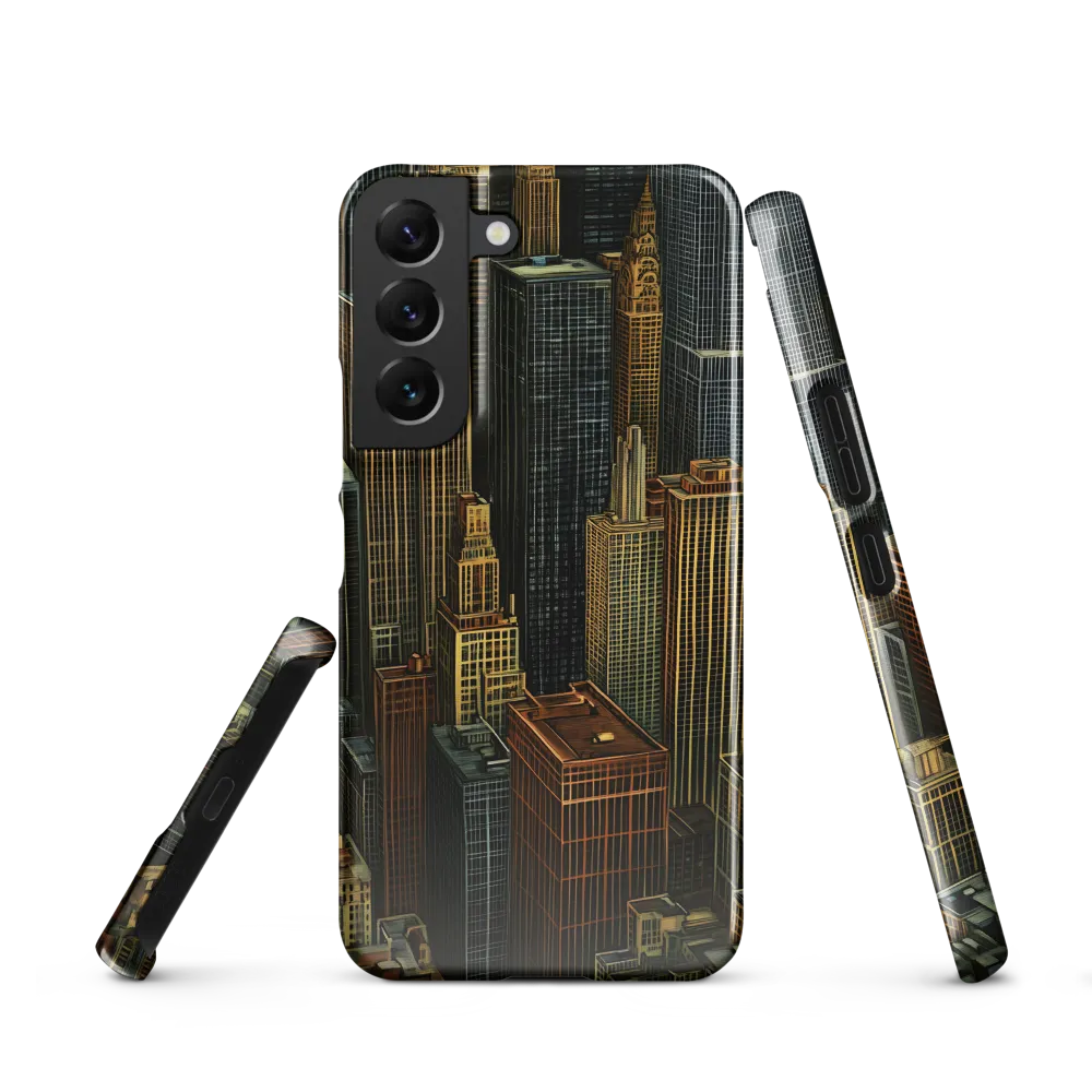 Urban Elegance: A Golden Cityscape
