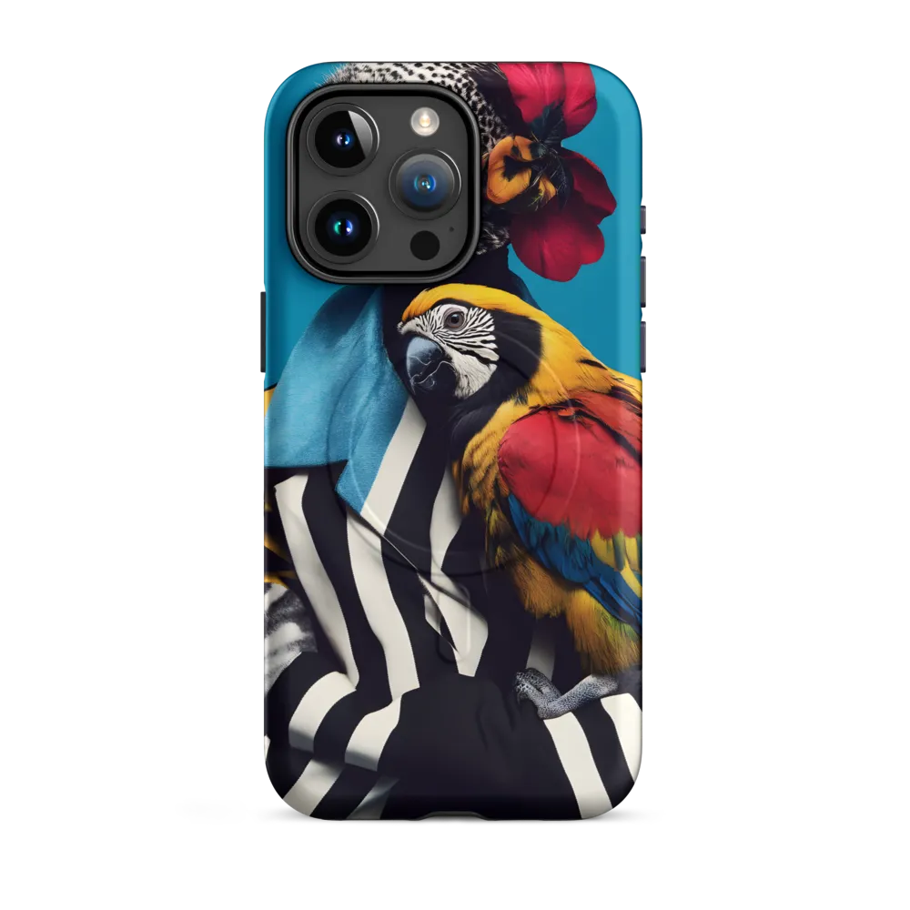 Vibrant Fusion of Flora and Fauna