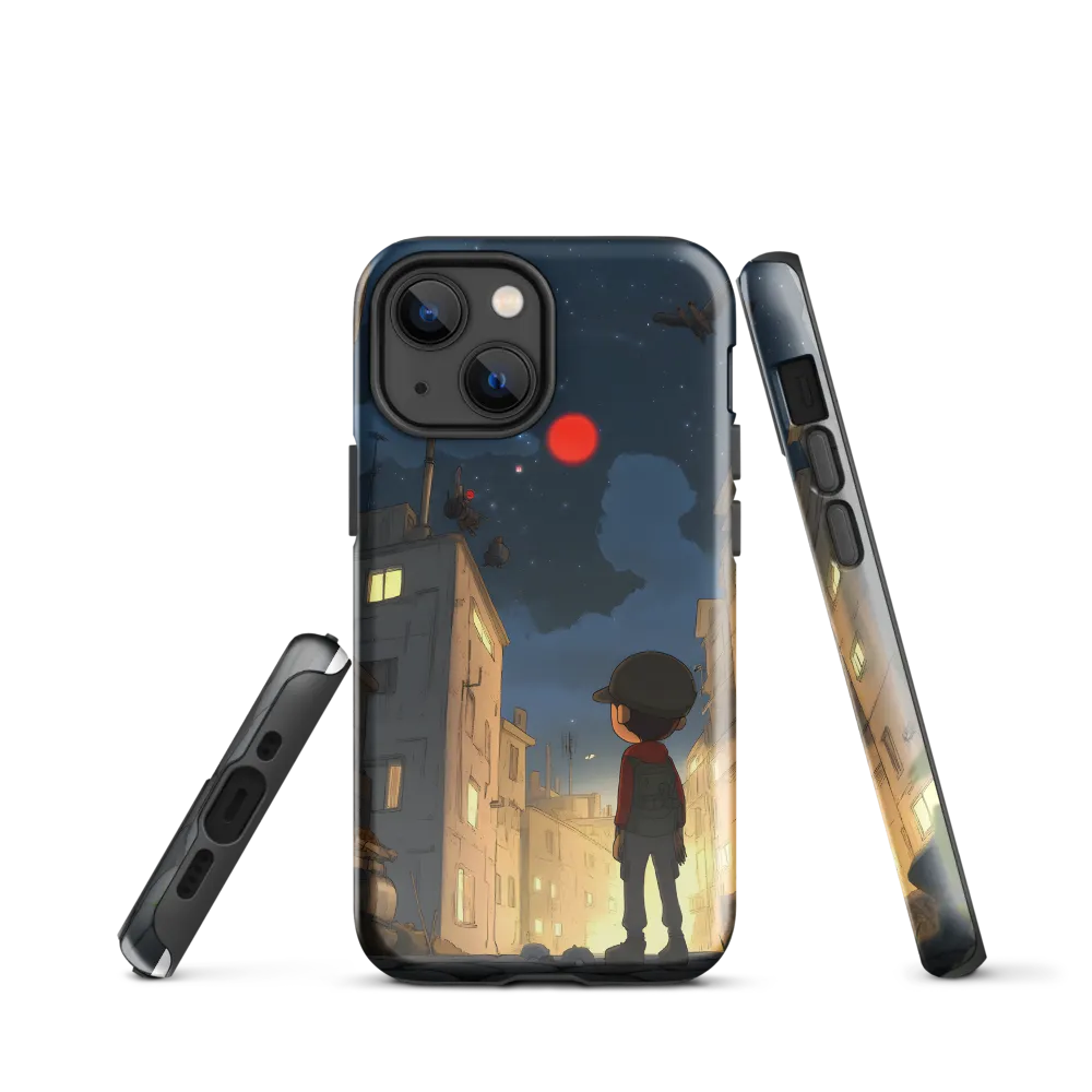 Gaze Towards Tomorrow | Phone Case |  13 mini | Tough Case | Glossy