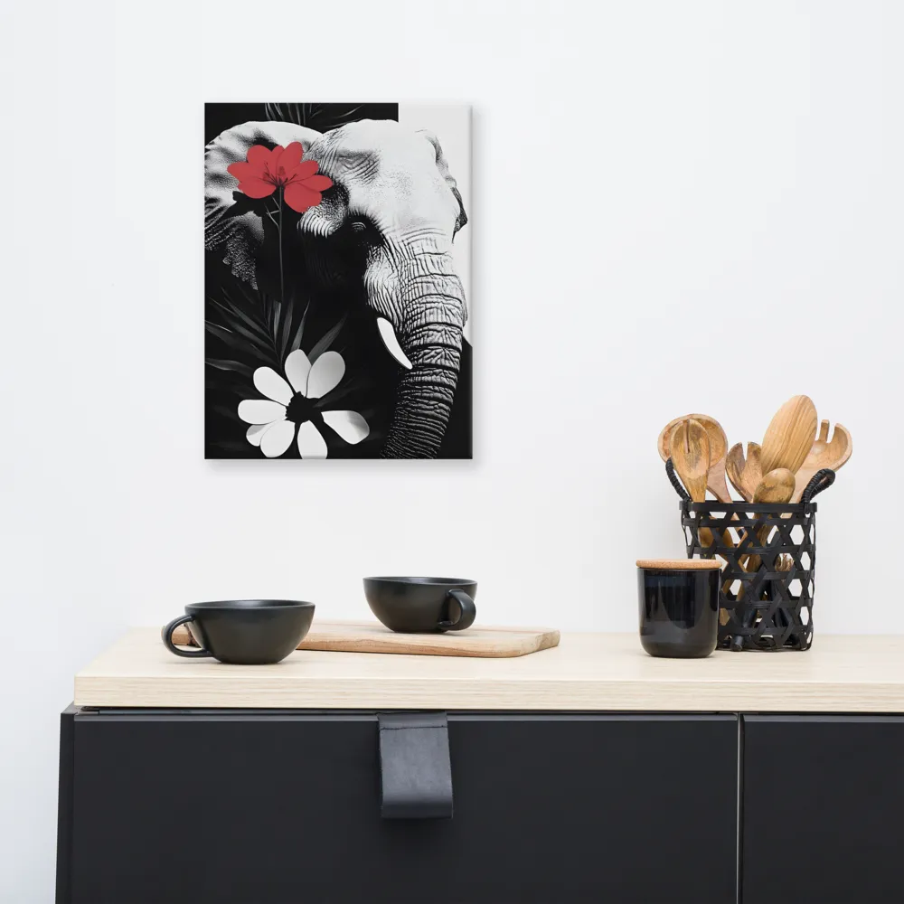 Elephant Harmony | Canvas | 12″×16″