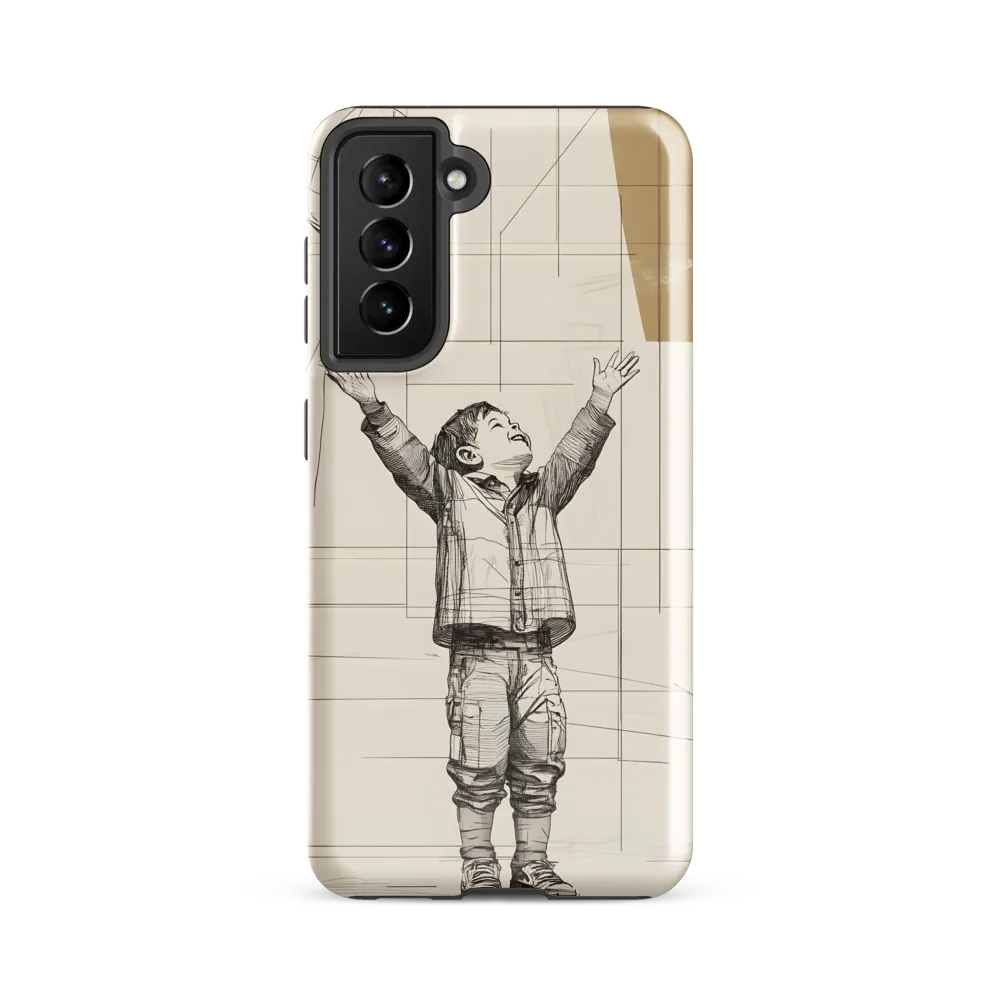 A Child's Dream | Phone Case |  S21 FE | Tough Case | Glossy