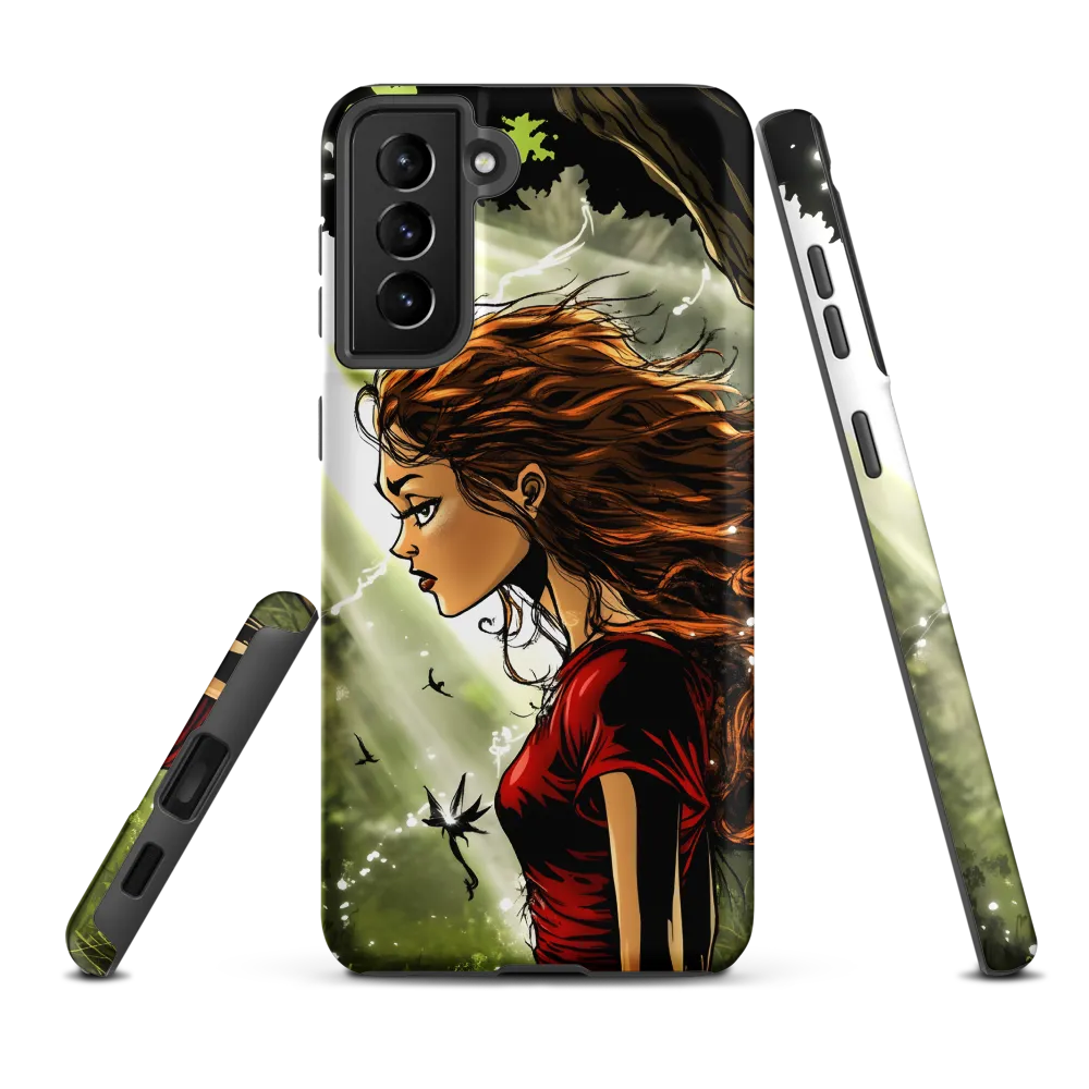 Whispers of Enchantment | Phone Case |  S21 Plus | Tough Case | Matte
