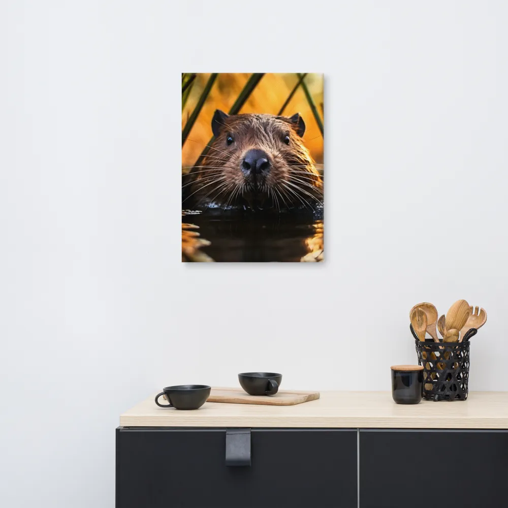 Beaver Serenity: A Natural Portrait