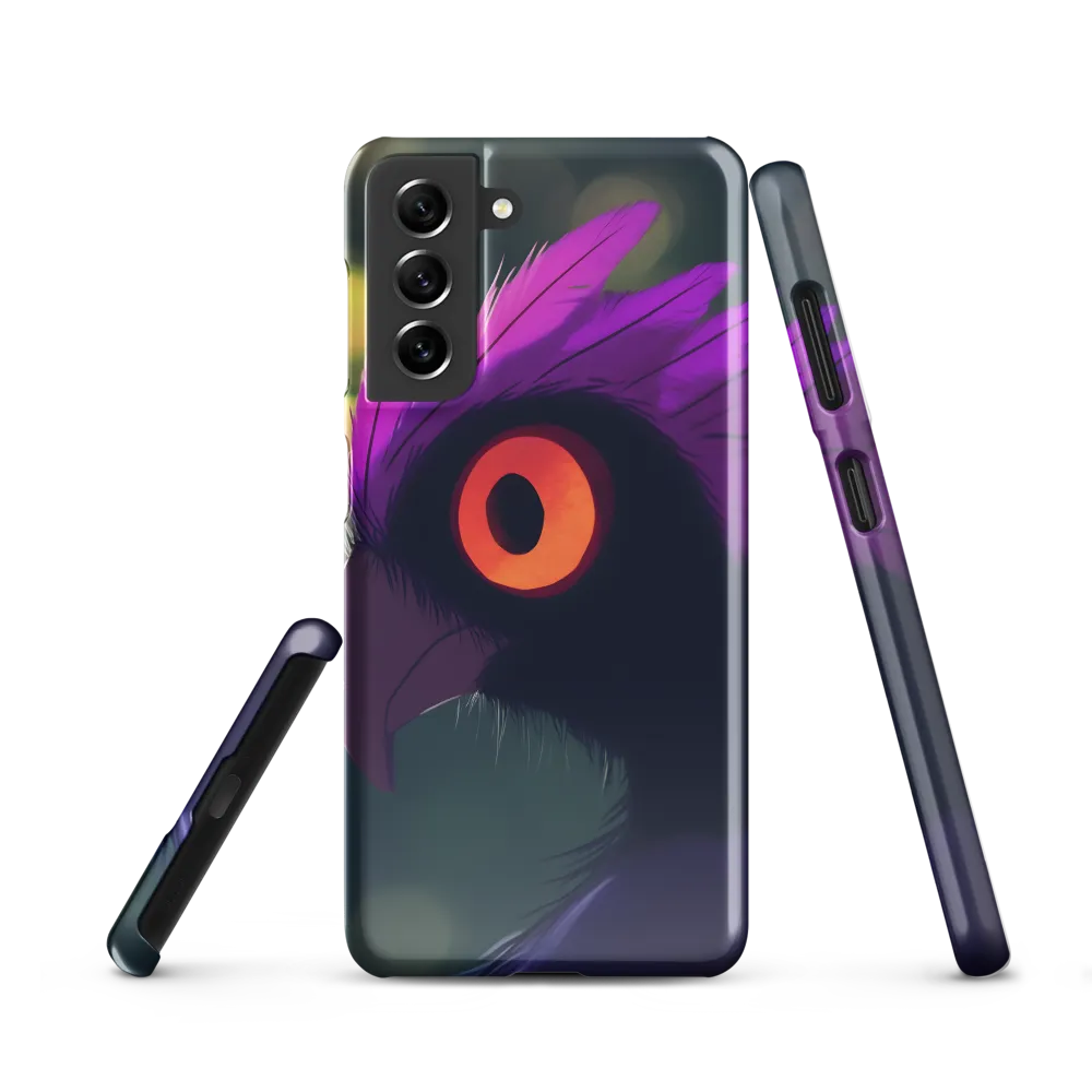 Mysterious Owl | Phone Case |  S21 | Snap Case | Glossy