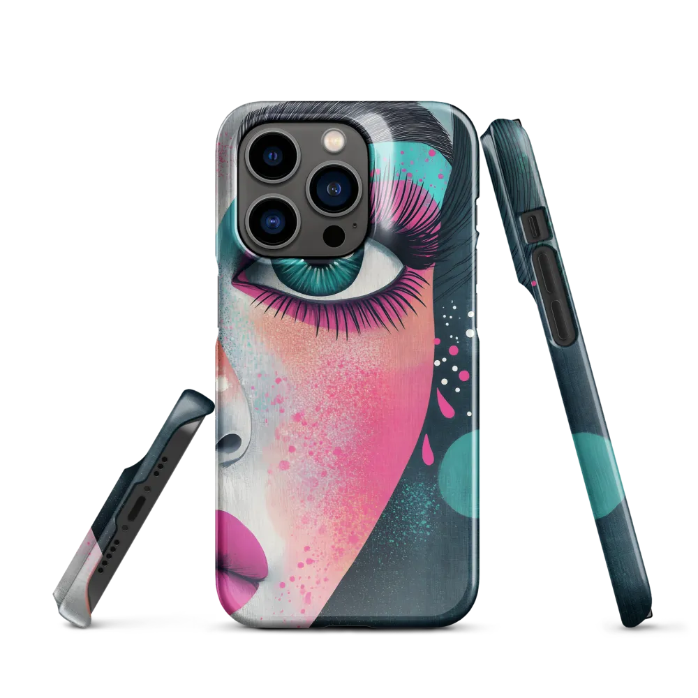 Vibrant Gaze | Phone Case |  14 Pro | Snap Case | Glossy