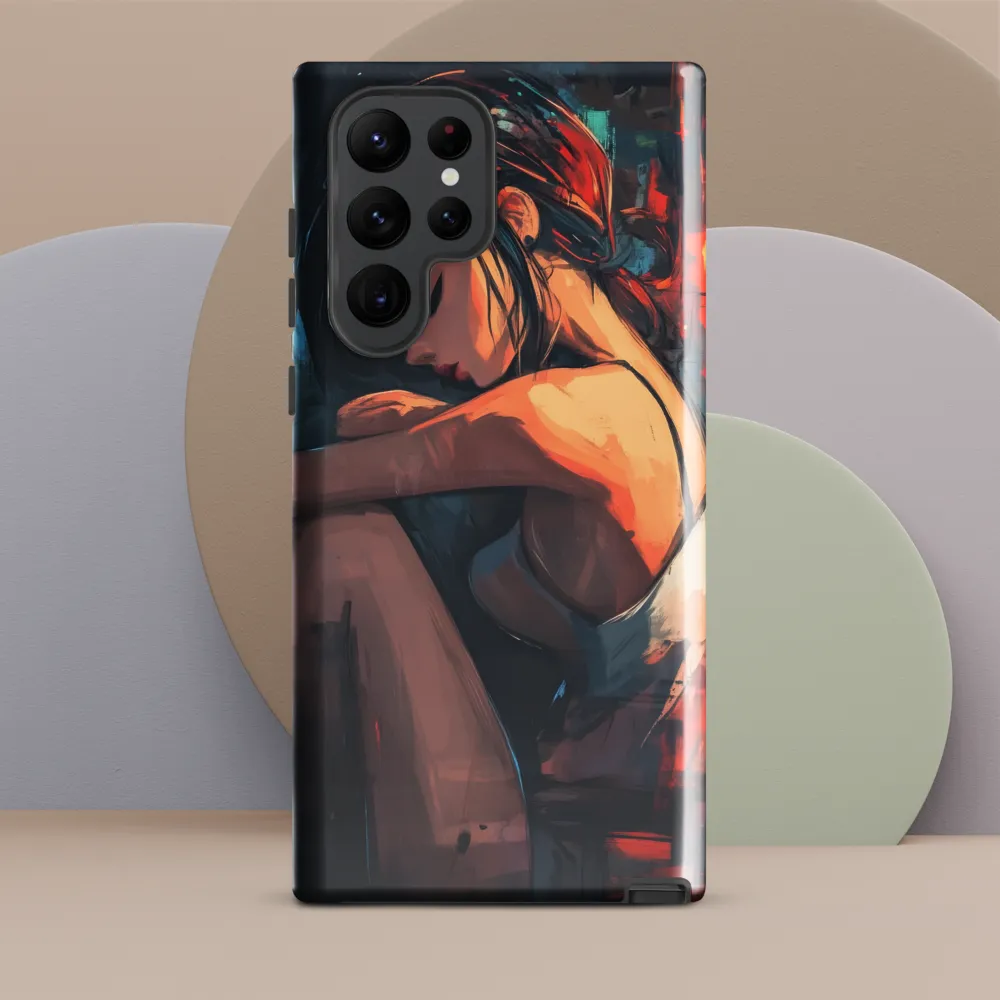 Contemplation in Color | Phone Case |  S22 Ultra | Tough Case | Glossy