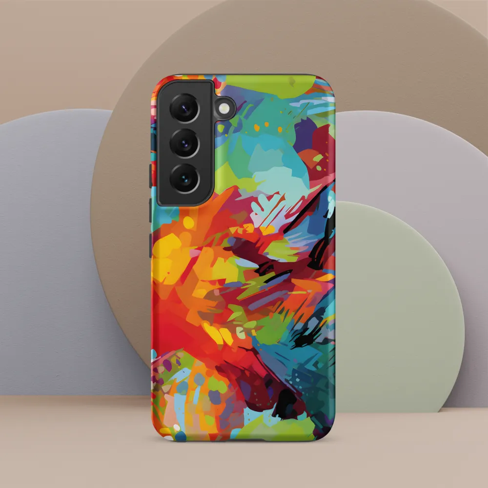 Colorful Lizard: An Abstract Adventure