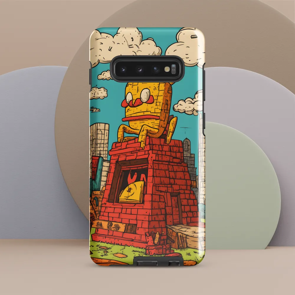 A Playful Encounter between Eras | Phone Case |  S10 Plus | Tough Case | Glossy