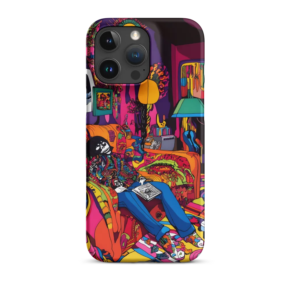 Psychedelic Reverie | Phone Case |  16 Pro Max | Snap Case | Matte
