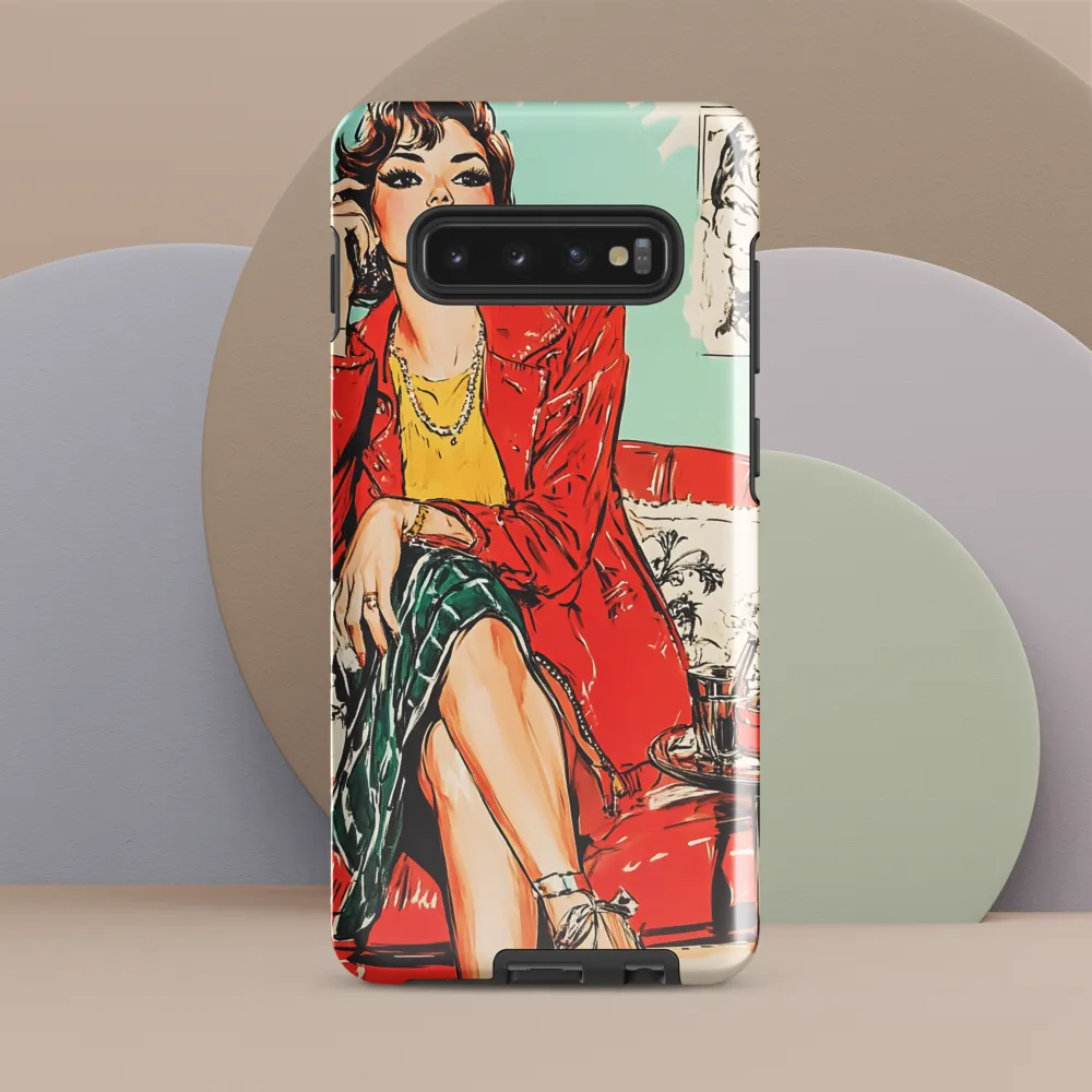 Chic Confidence | Phone Case |  S10 Plus | Tough Case | Glossy