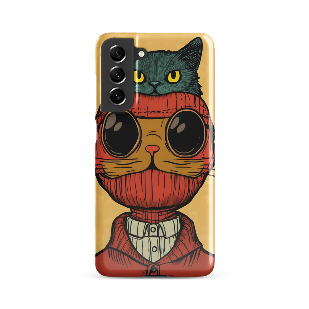 Whimsical Fusion: Cat and Human