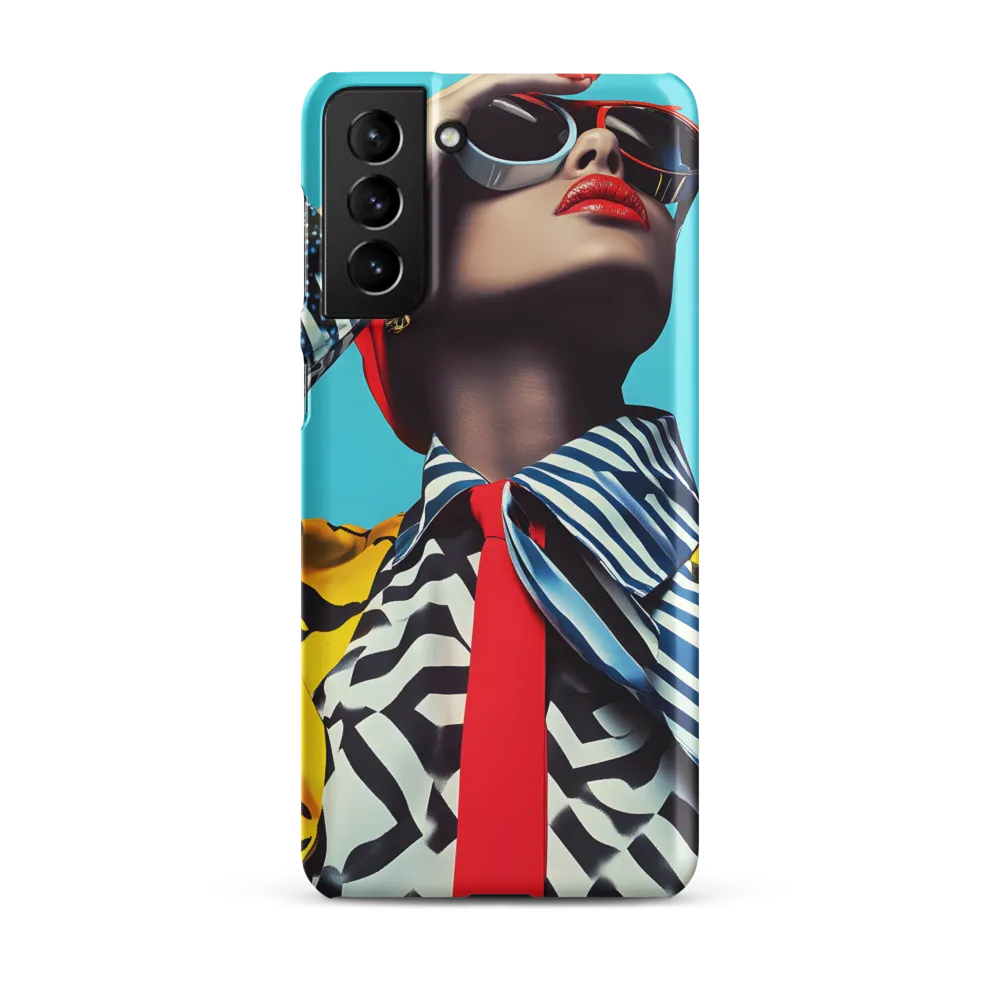 Chic Confidence in Bold Patterns