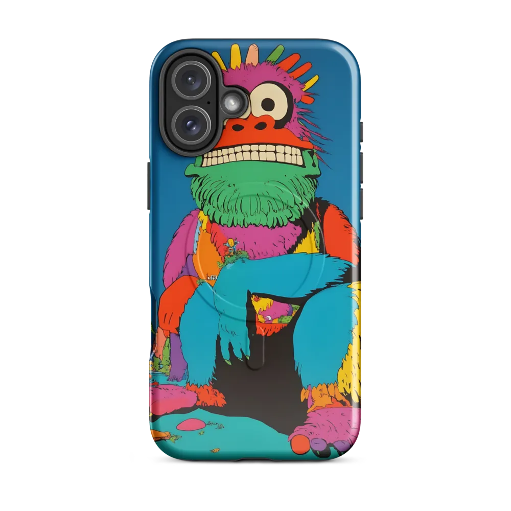 Whimsical Giant: A Playful Monster Encounter