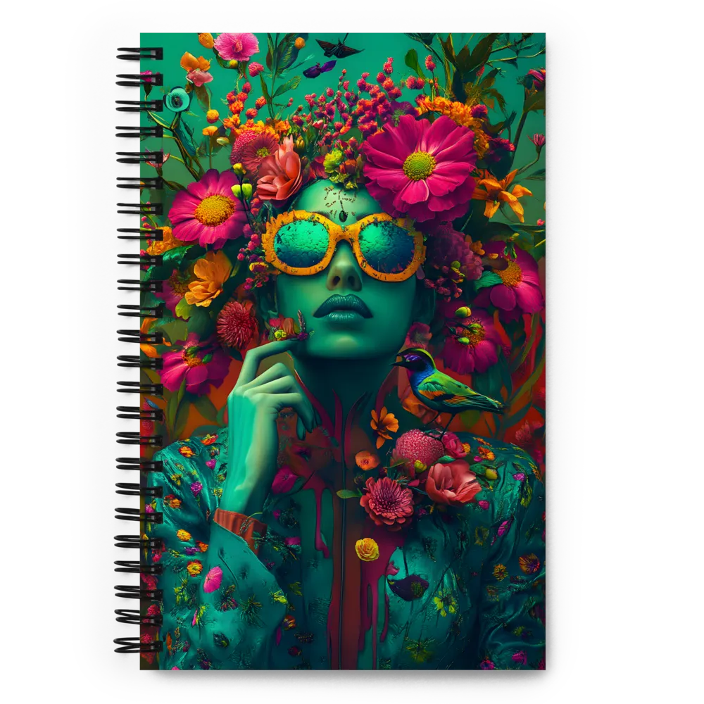 The Floral Dream | Spiral Notebook