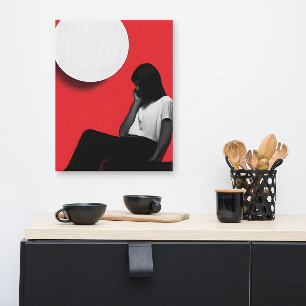 Contemplation in Red