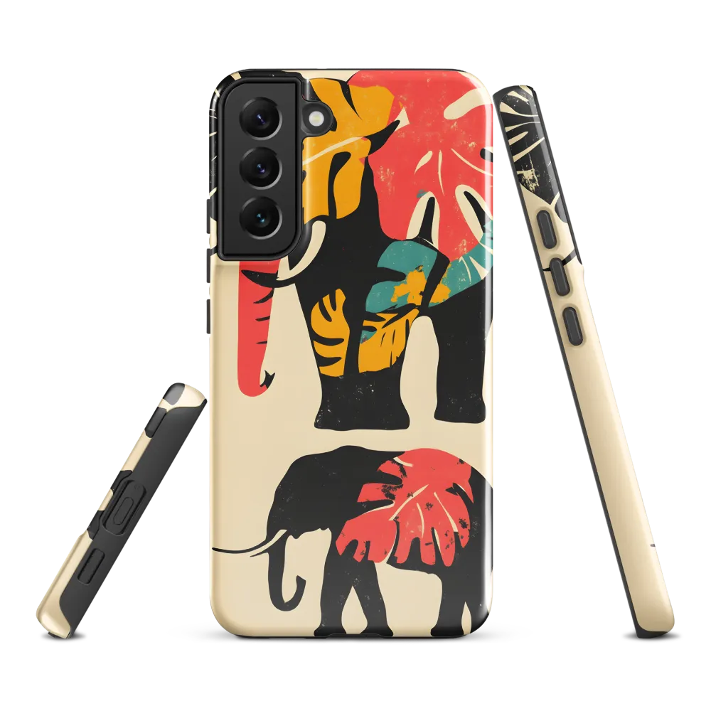 Tropical Elegance: The Elephant's Dance