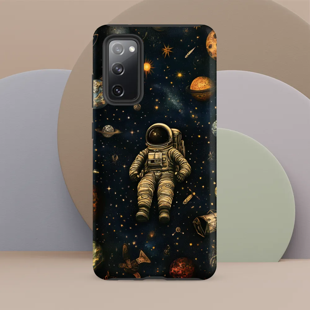 Cosmic Voyage: An Astronaut's Solitude