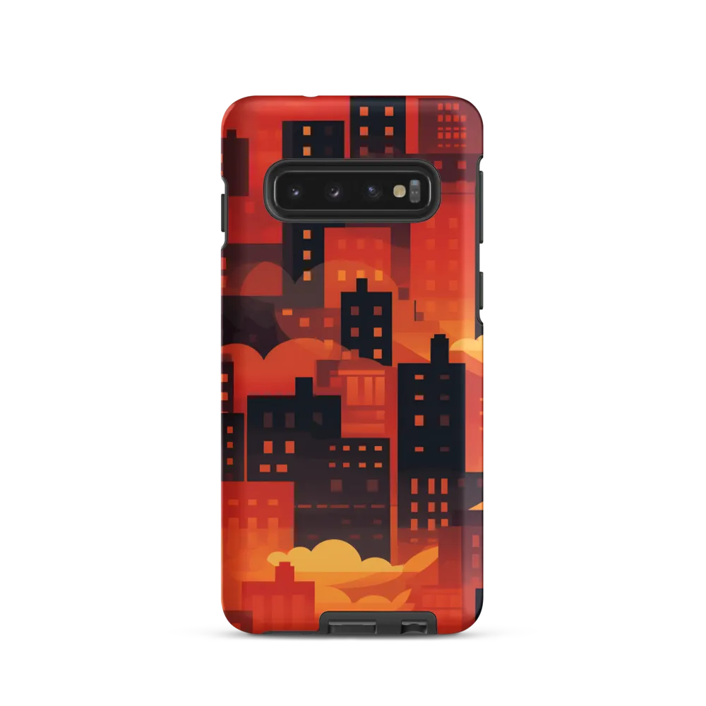 Radiance of the Urban Horizon | Phone Case |  S10 | Tough Case | Matte