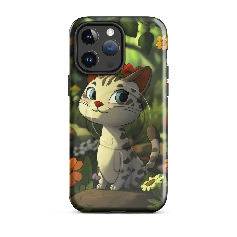 Whimsical Forest Cat