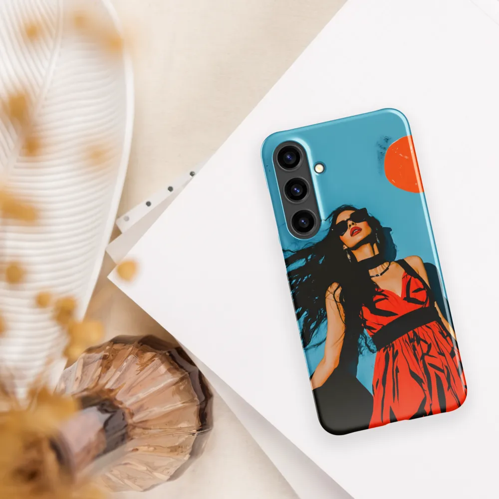 Sunset in Fashion: A Modern Portrait