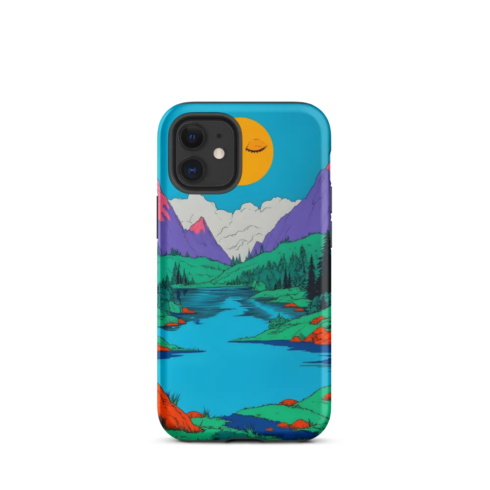 Whimsical Serenity in Vibrant Colors